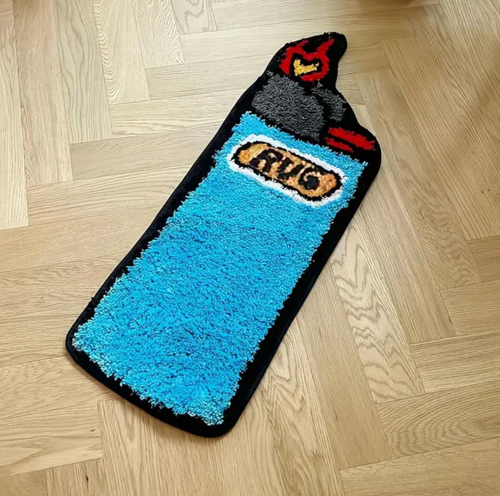 Bic Lighter Style Rug